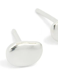 Boucles d’oreilles en cailloux en argent sterling