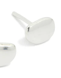 Boucles d’oreilles en cailloux en argent sterling