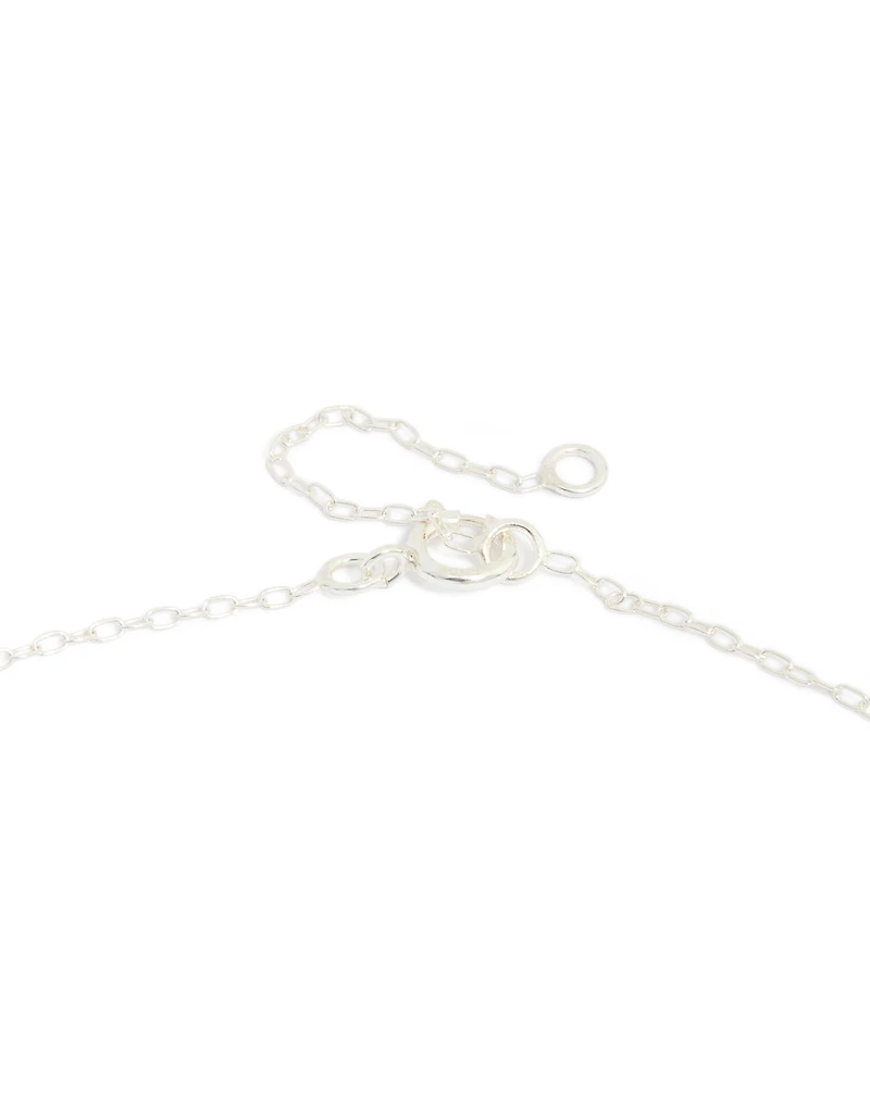 Sterling Silver Heart Pendant Necklace