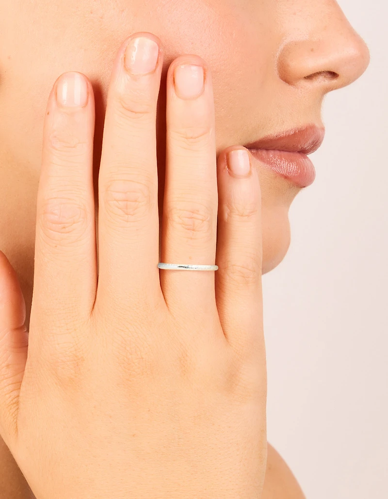 Bague en fusion argent sterling