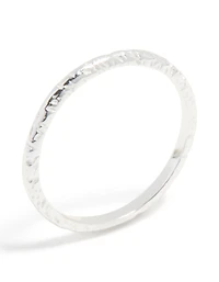 Bague en fusion argent sterling