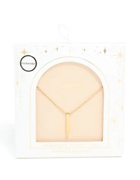 Collier pendentif gravable en acier inoxydable plaqué or imperméable