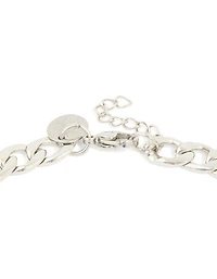 Mens Waterproof Stainless Steel Figaro Chain Necklace