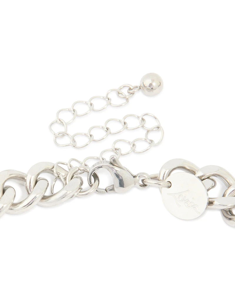 Mens Waterproof Stainless Steel Miami Cuban Link Necklace