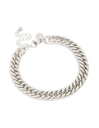 Mens Waterproof Stainless Steel Large Miami Cuban Link Bracelet