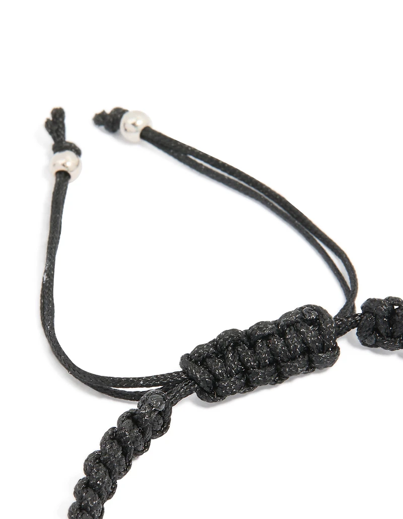 Mens Waterproof Stainless Steel Cross Toggle Bracelet