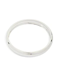 Waterproof Stainless Steel Round Smooth Bangle