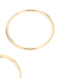 Gold & Brown Acrylic Bangles 3-Pack
