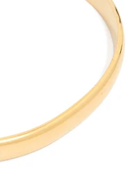 Waterproof Rose Gold Plated Stainless Steel Round Wrist Cuff