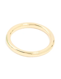 Green Acrylic & Cubic Zirconia Rings 3-Pack