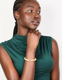 Menotte de poignet chauffe plaquée or