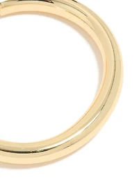 Gold Plated Chubby Wrist Cuff