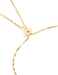 Bracelet à bascule en étoiles cubiques en zircone plaqué or