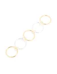 Mixed Metal Solid Linked Rings