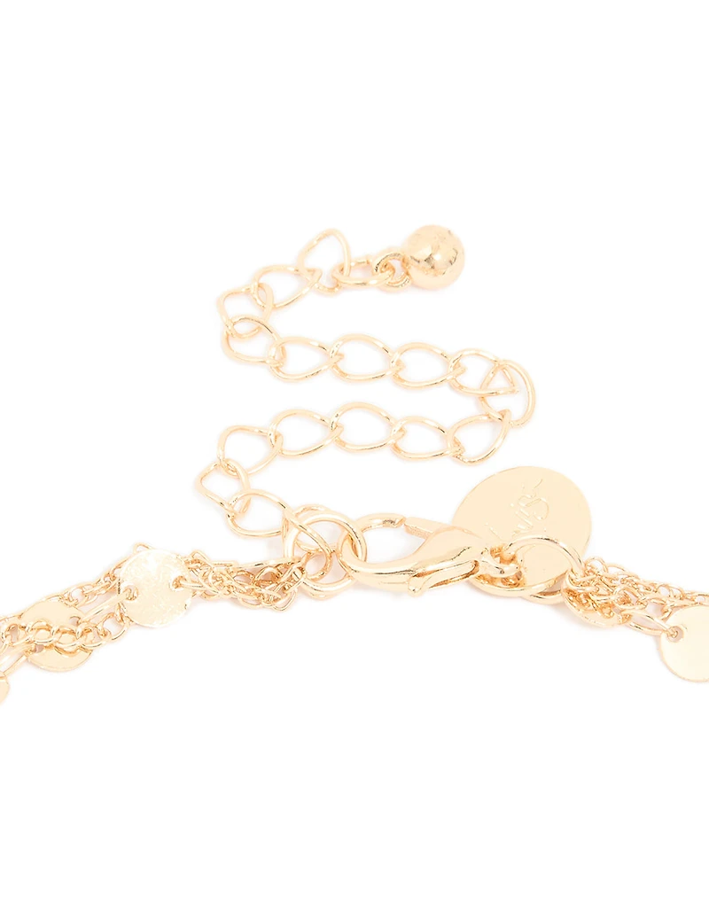 Gold Boho Layered Necklace