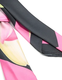 Écharpe en tissu Frangipani statement