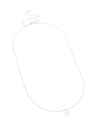 Collier mini bulles en acier inoxydable imperméable en forme de lettre H