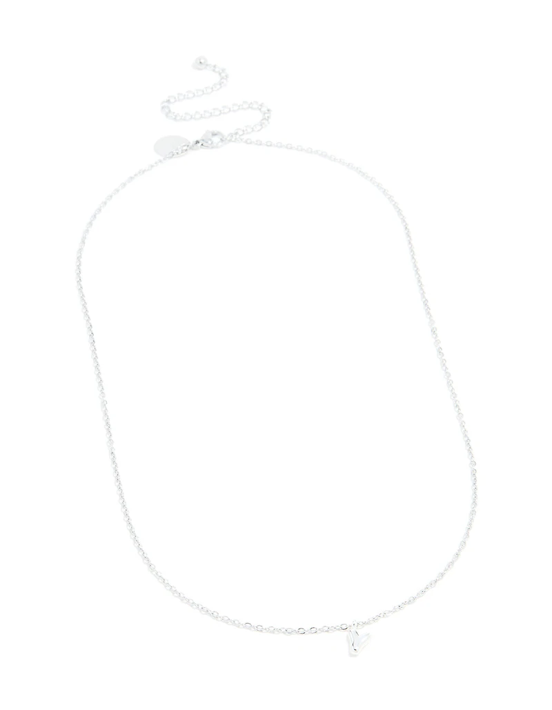 Collier mini Bulle en acier inoxydable imperméable en forme de lettre Y