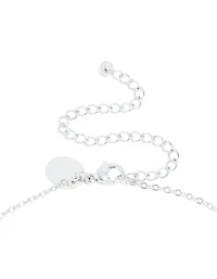 Waterproof Stainless Steel Mini Bubble Letter D Necklace