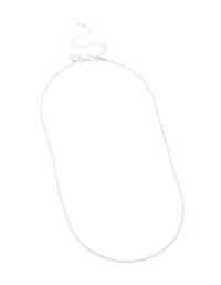 Waterproof Stainless Steel Short Snake Chain Necklace