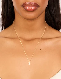 Collier en bulle en argent sterling plaqué or