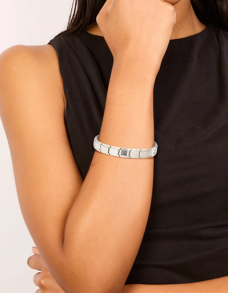 Bracelet Link de montre extensible en acier inoxydable étanche