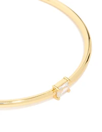 Bracelets en zircone cubique plaqués or et bracelets en forme de goutte d’eau