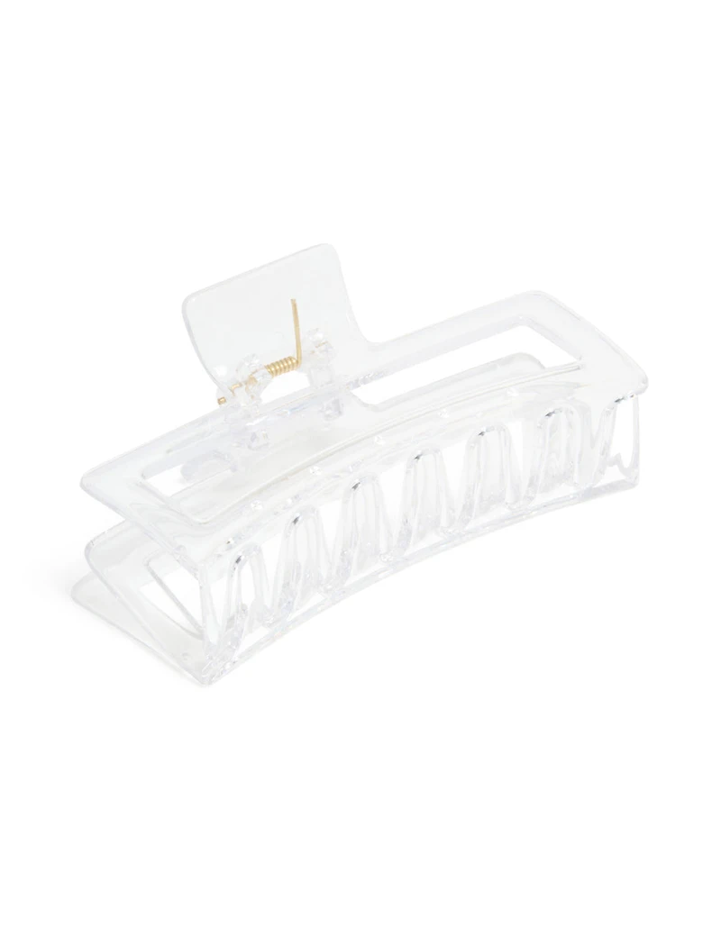 Pince transparente extra grande