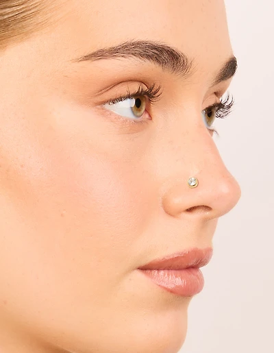 Clous de nez plats sans filetage en titane plaqué en titane