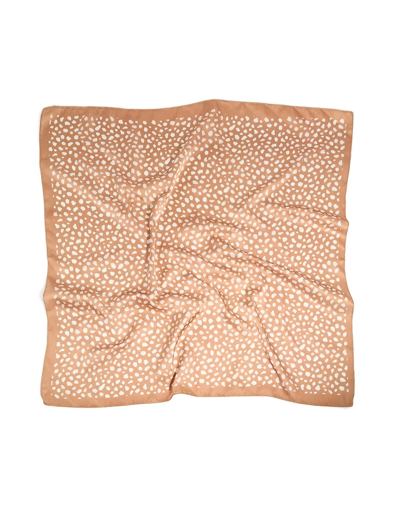 Spotted Deer Print Fabric Scarf