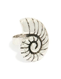Antique Silver Sea Life Large Rings 3-Pack