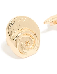 Gold Sea Life Large Rings 3-Pack