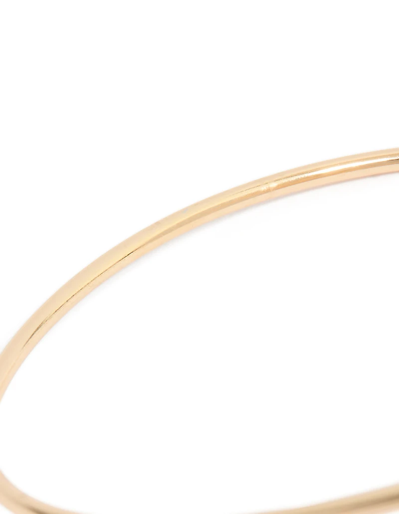 Gold Pink Enamel Flowers Arm Cuff