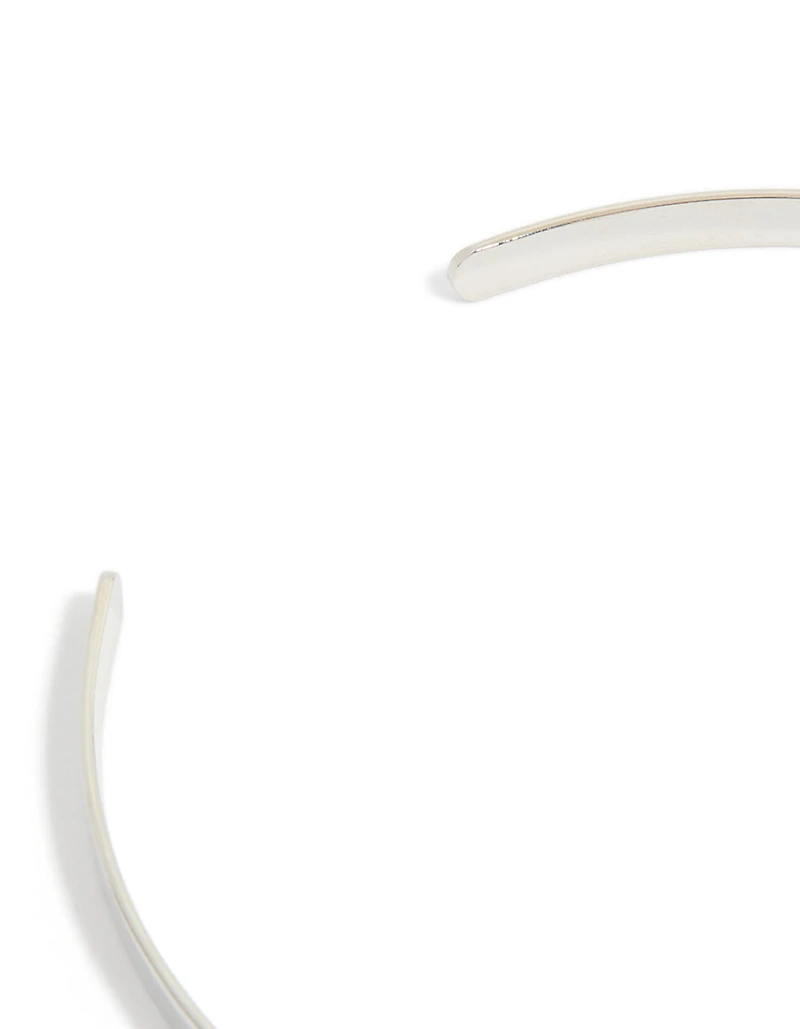Silver Diamante Chains Drop Arm Cuff