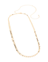 Gold Coin Layered Waist Chain