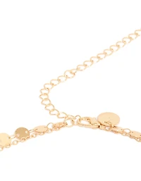 Gold Coin Layered Waist Chain