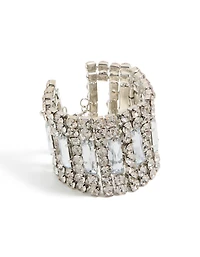 Bracelet Diamantes Colossaux en argent