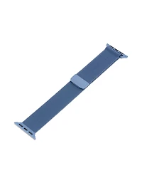 Sangle en treillis métallique enduit bleu foncé 38/40/41 mm