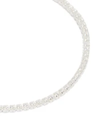 Sterling Silver Cubic Zirconia Tennis Bracelet