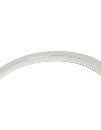 Silver Plated Bezel Diamante Tennis Bracelet