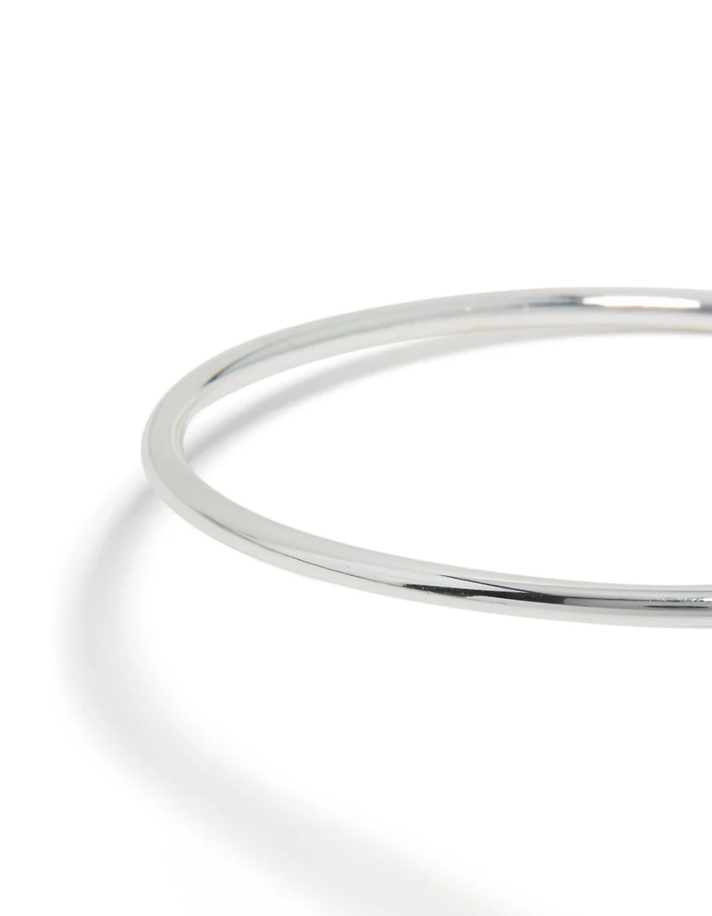 Silver Plated Molten Drop Arm Cuff
