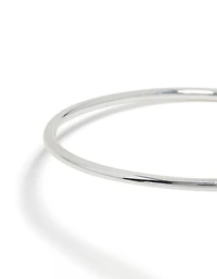 Silver Plated Molten Drop Arm Cuff