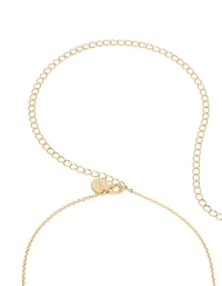 Gold Plated Multicoloured Semi Precious Stones Waist Chain