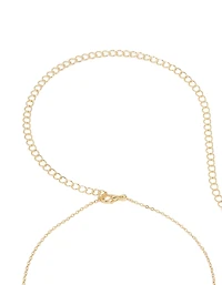 Gold Plated Mini Pearls Waist Chain