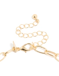 Gold Celestial Charm Necklace