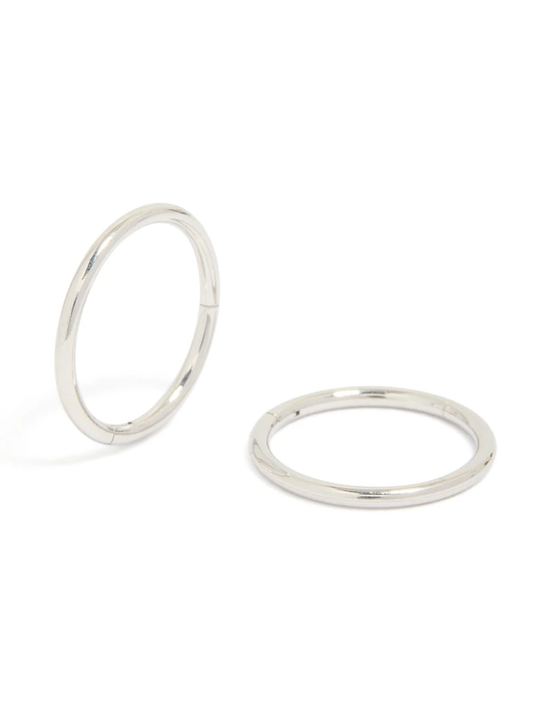 Surgical Steel 10 MM Thick Sleeper Earrings