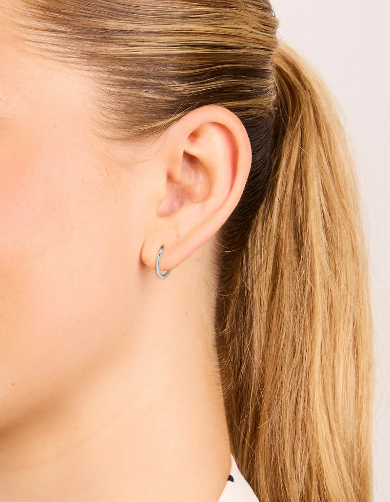 Surgical Steel 8 MM Thick Sleeper Earrings