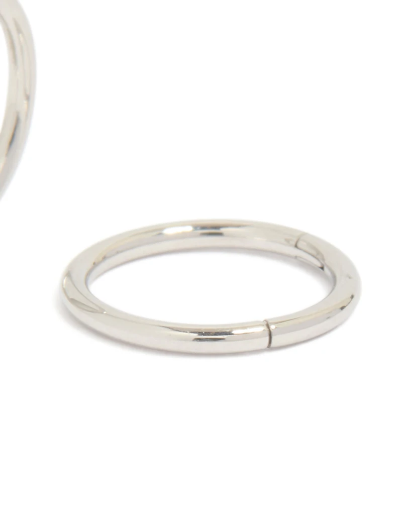 Surgical Steel 8 MM Thick Sleeper Earrings