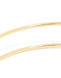 Gold Plated Diamante Wrap Around Arm Cuff