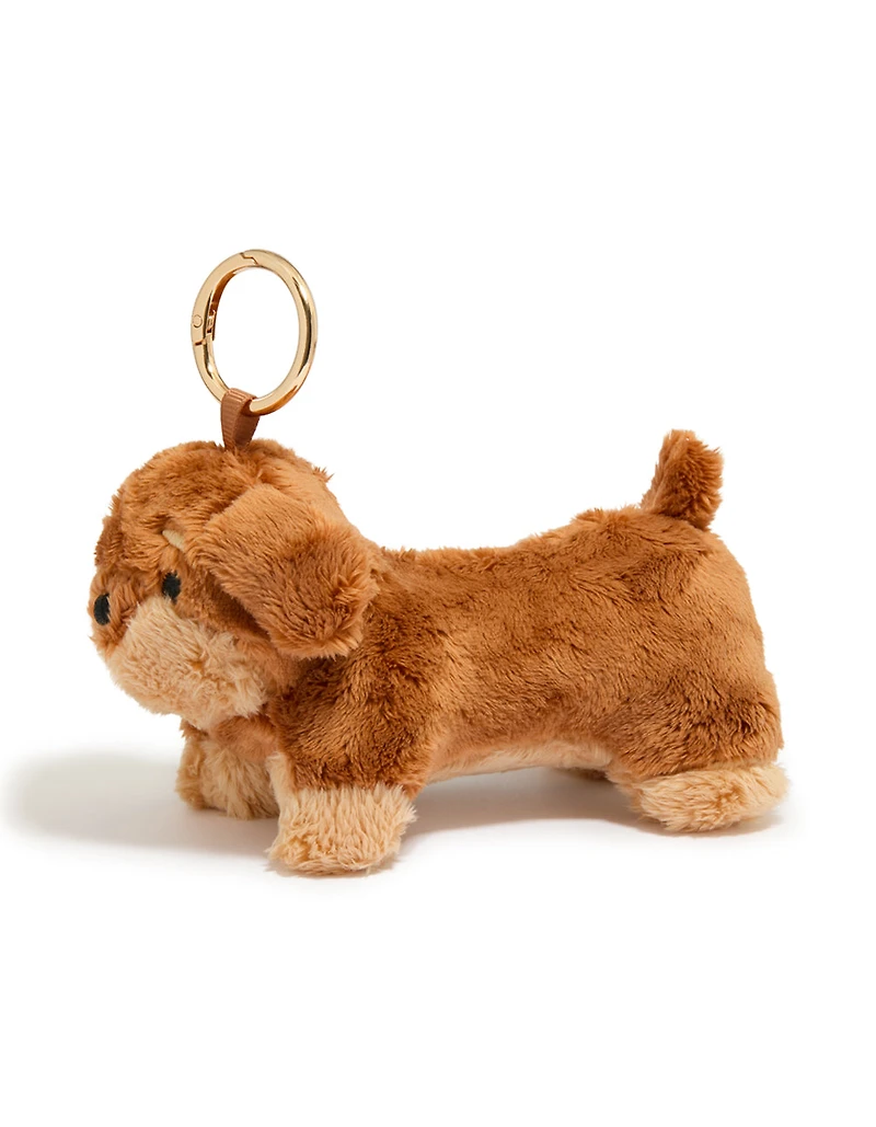 Sausage Dog Fabric Key Chain